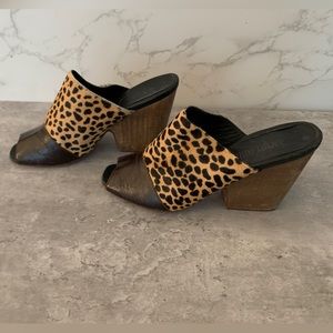 Rachel Comey Dahl Mule in Cheetah Print | 8